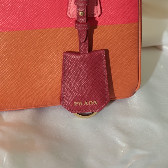 Prada Copper Strawberry Saffiano Small Galleria Handbag. New❗️ first handed❗️ - Picture 2 of 6